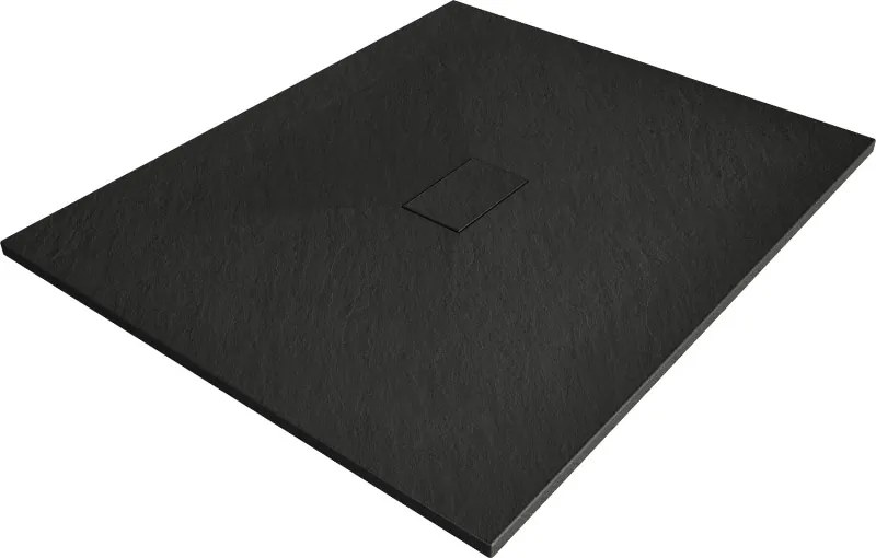 Mexen Hugo téglalap alakú SMC zuhanytálca 110 x 100 cm, fekete - 42701011
