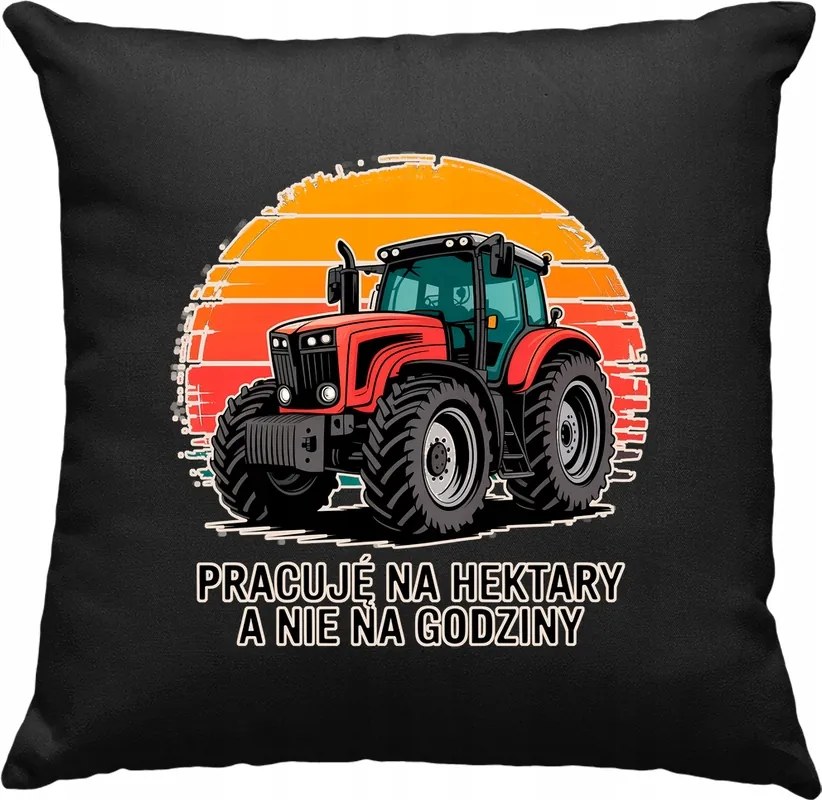 Farmer párna traktor mém vicc doboz 7 fekete