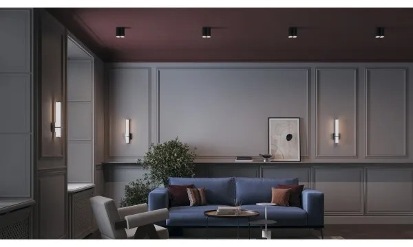 Maytoni C010CL-01B - Spotlámpa FOCUS 1xGU10/50W/230V fekete