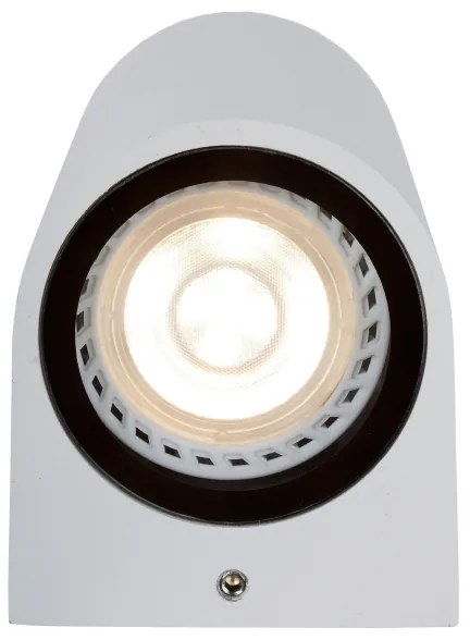Lucide 69801/02/31 - Kültéri fali lámpa ZARO 2xGU10/35W/230V IP44 fehér