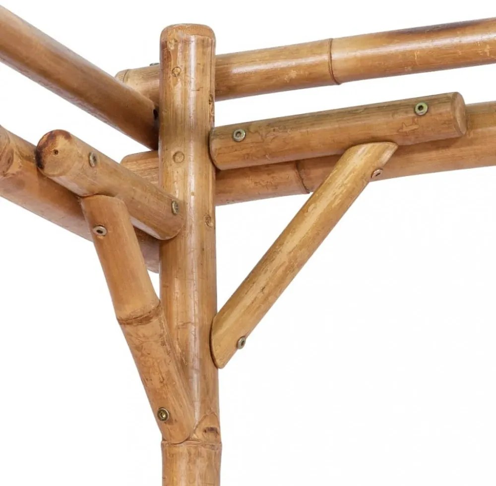 vidaXL bambuszpergola 170 x 170 x 220 cm
