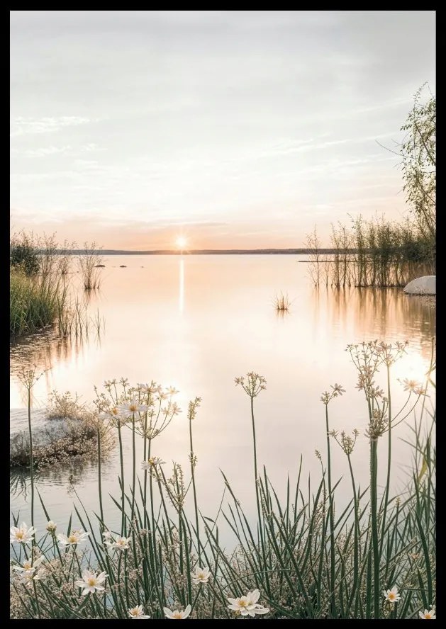 Poszter 40x50 tavasz 26 tájkép kilátás természet virágok képek keret