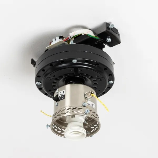 ZEVENTI - Mennyezeti ventilátor GALDANA 1xE27/60W/230V szürke/fehér