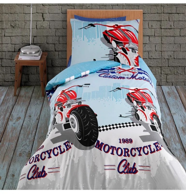 EMI Race gyermek ágyneműhuzat 140x200 és 70x90 cm