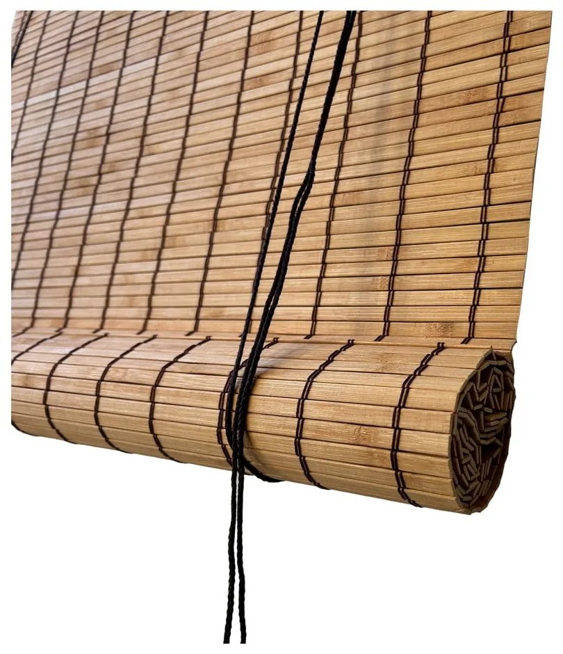 Natúr színű bambusz roló 60x160 cm Zeva – Gardinia