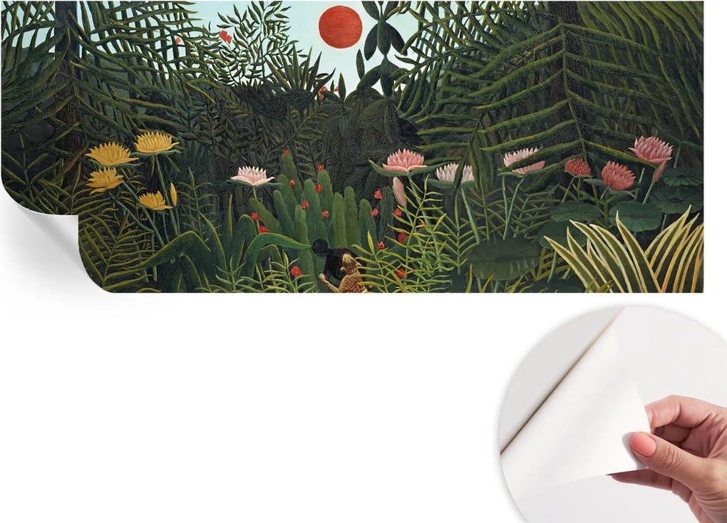 Öntapadós tapéta 3D fali furnér Egzotikus tájkép 250x104 cm