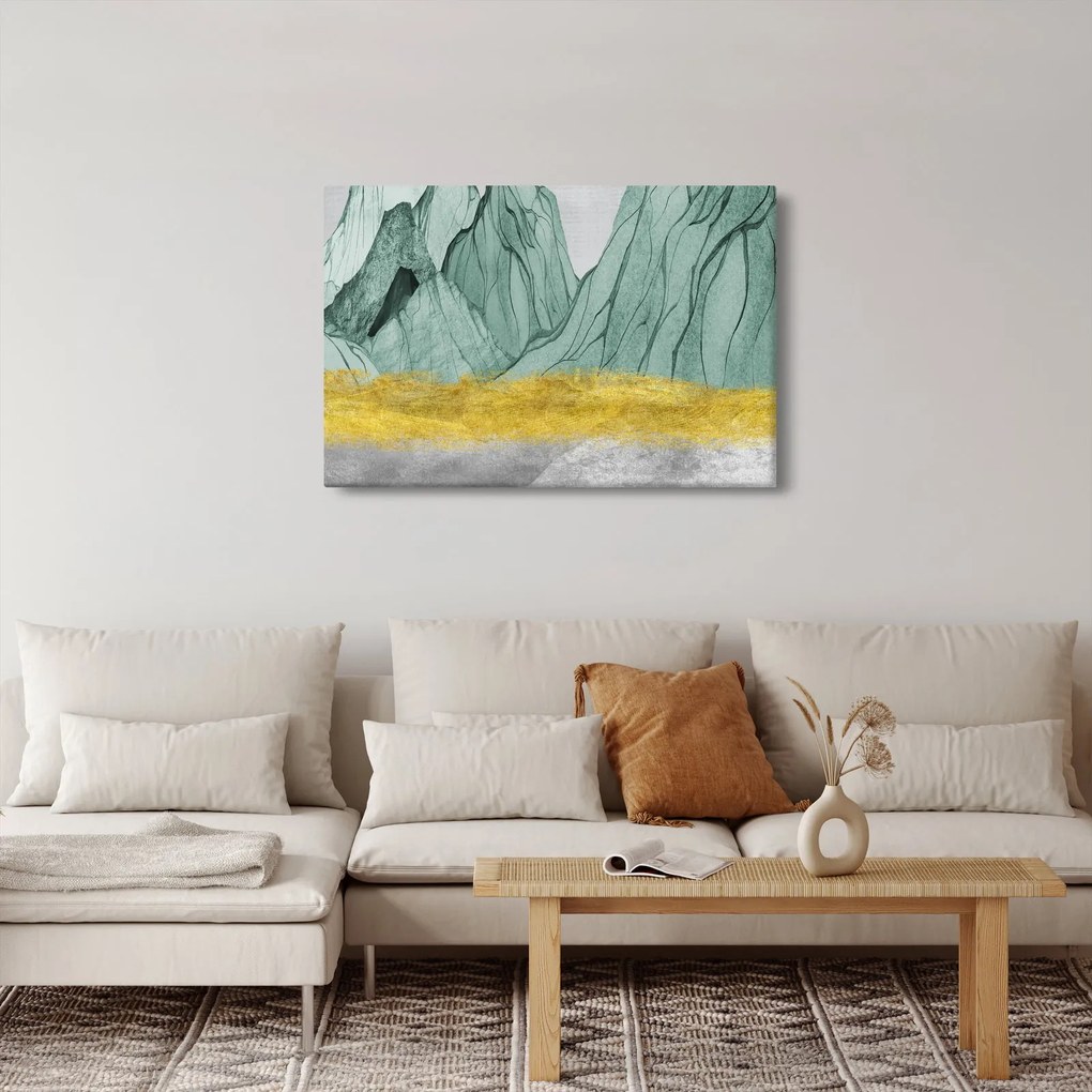 Kép - Smaragdhegység N⁰1 (90x60 cm)