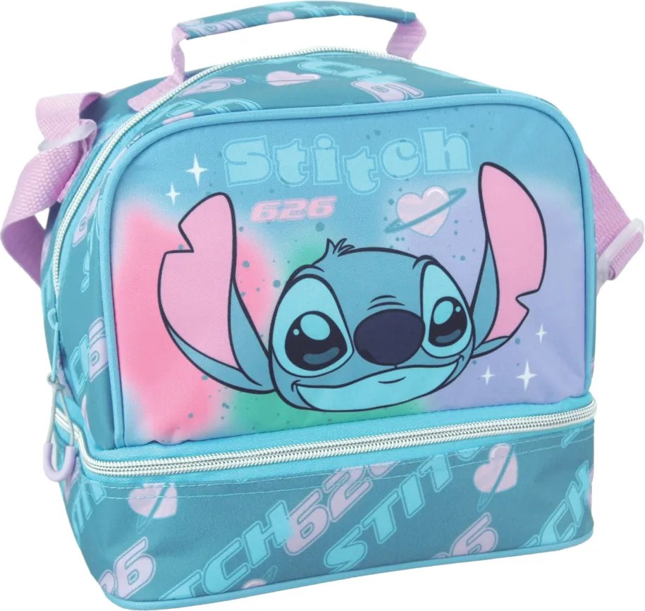 Disney Lilo és Stitch, A csillagkutya Brush It Out thermo uzsonnás táska 21 cm