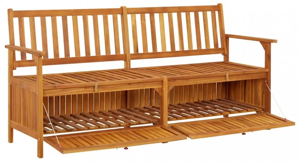 tömör akácfa tárolópad 170 cm