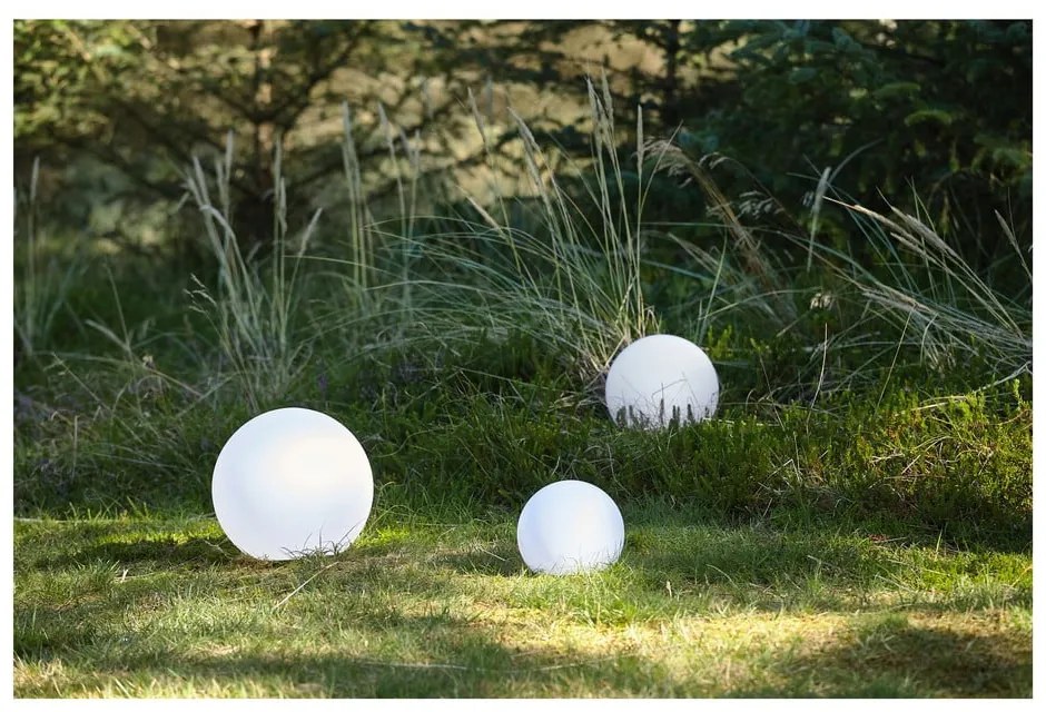 Napelemes LED kültéri lámpa ø 30 cm Maane – Villa Collection