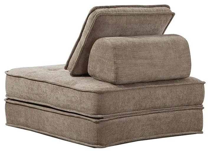 CALMERO kinyitható, multifunkciós kanapé – világosbarna