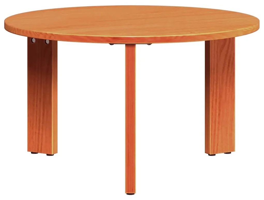 Dohányzóasztal 2 pcs Viaszbarna 47.5 x 47.5 x 27 cm