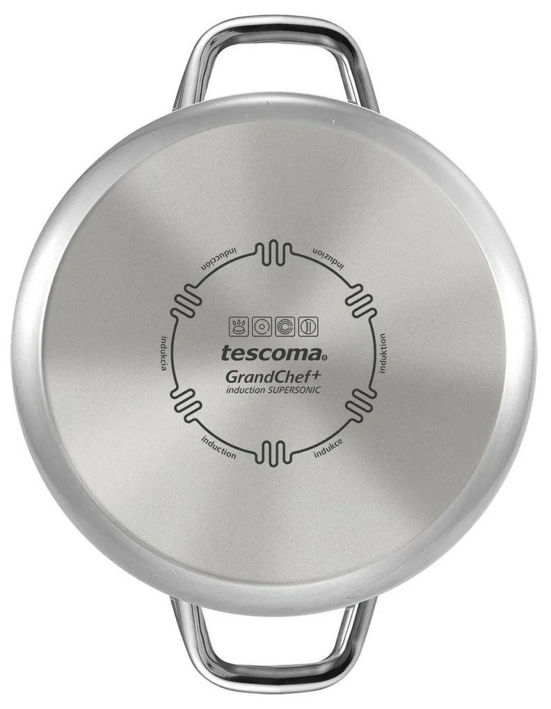 Tescoma GrandCHEF+ serpenyő átmérője 32 cm, 2fogantyúval, 32 cm átmérőjű