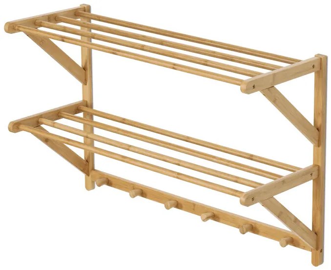 B005 NAT akasztó, bambusz