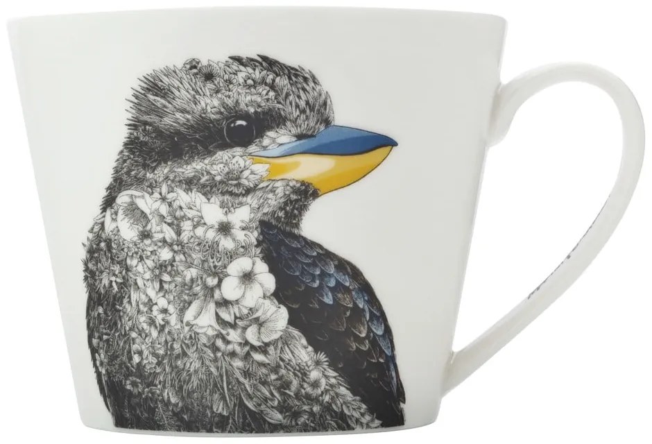 Marini Ferlazzo Kookaburra fehér porcelán bögre, 450 ml - Maxwell &amp; Williams