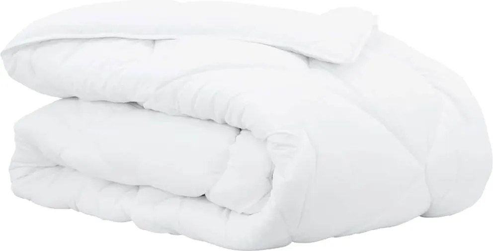 vidaXL Téli takaró Fehér 240 x 222 x 5 cm Poliészter