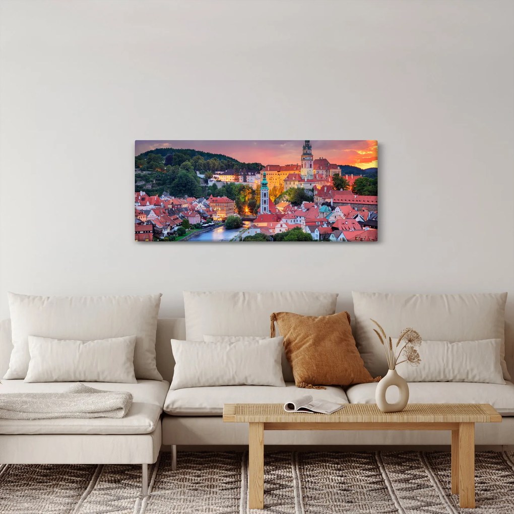 Kép - Český Krumlov (120x50 cm)