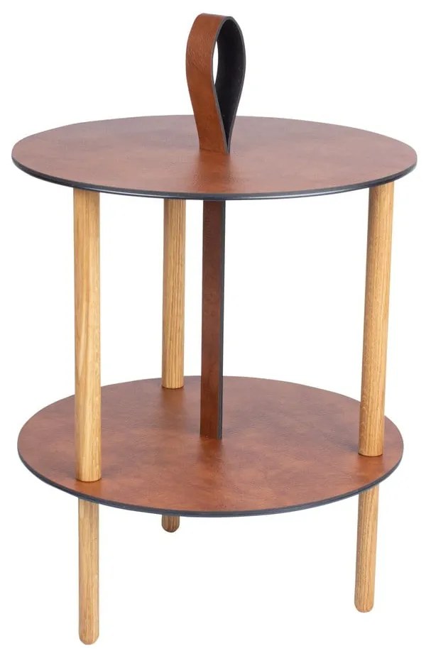 Kerek tárolóasztal ø 38 cm Strap S Bull – LIND DNA