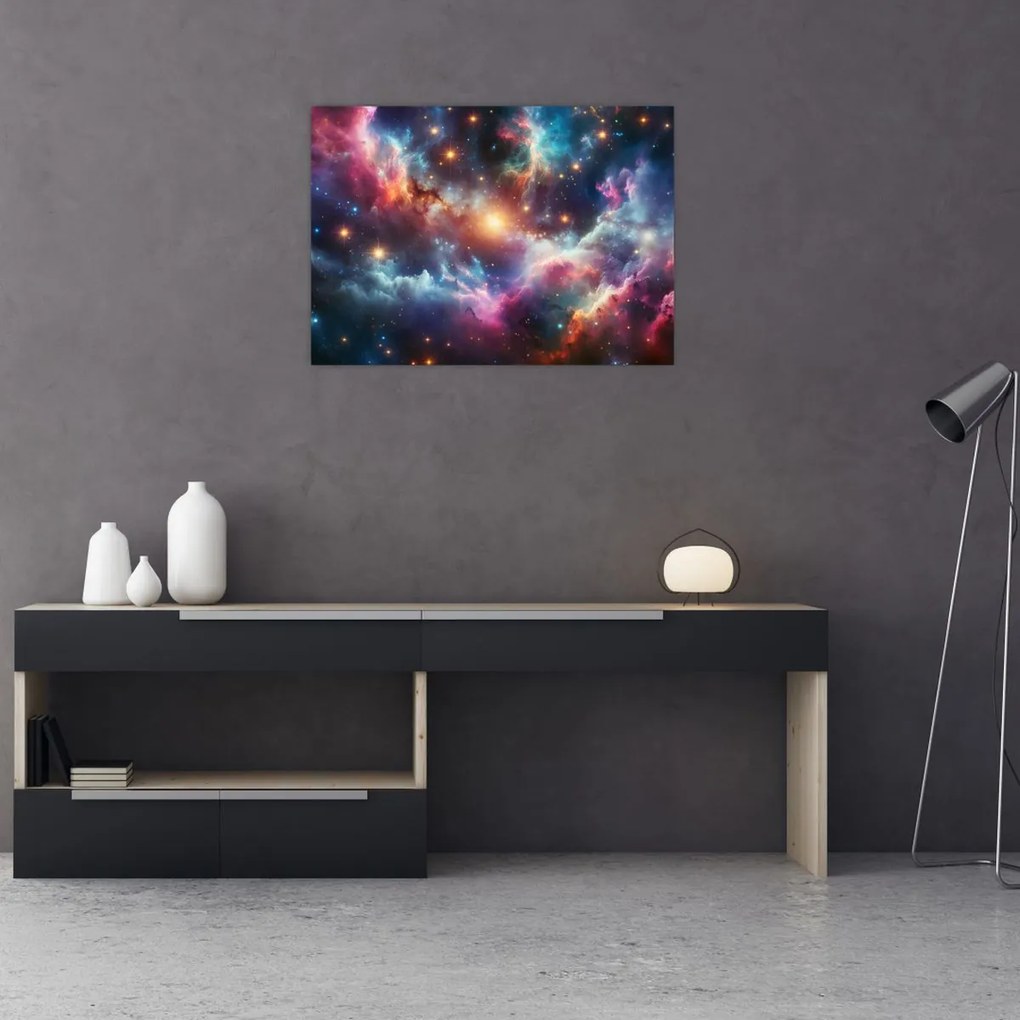Kép - Sötét univerzum (70x50 cm)