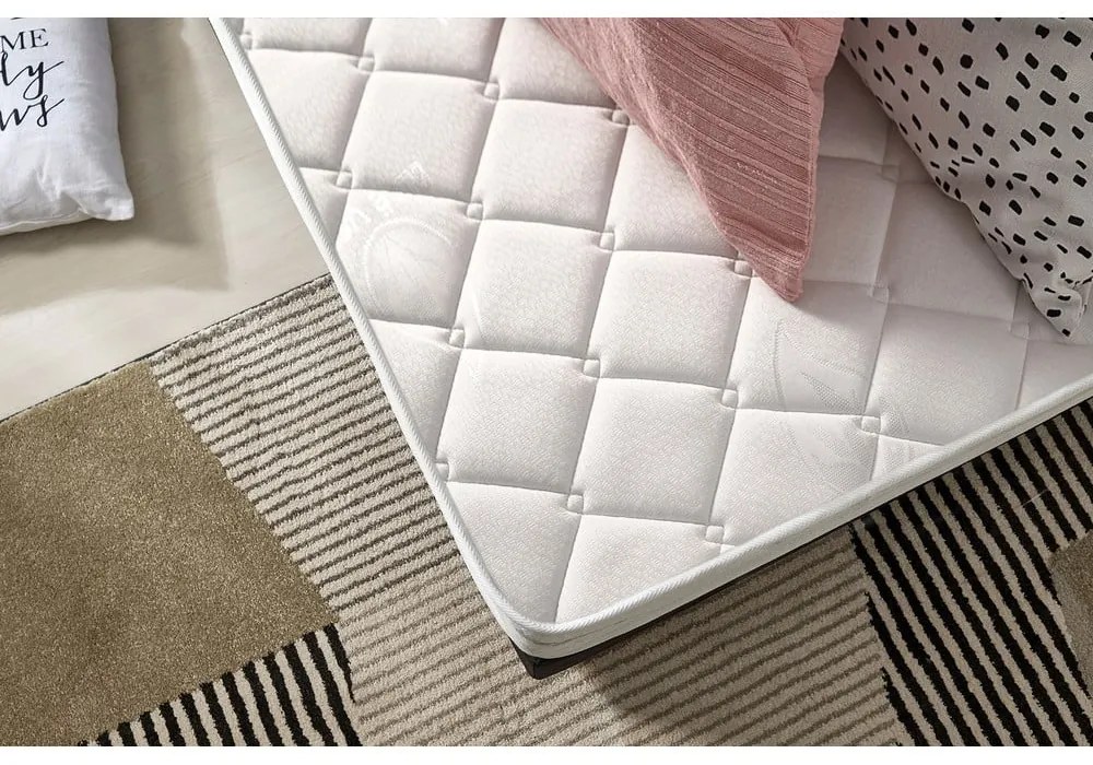 Közepes keménységű-extra kemény kétoldalas hab matrac 200x200 cm Relaxium – Moonia