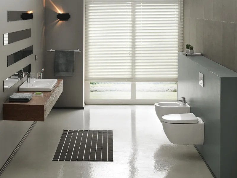 CeraStyle CITY fali WC - perem nélküli - rimless - rejtett szerelésű - 53 cm