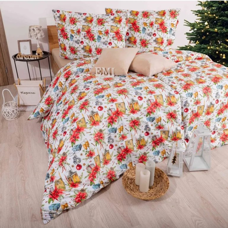 EMI Belight karácsonyi pamut ágyneműhuzat