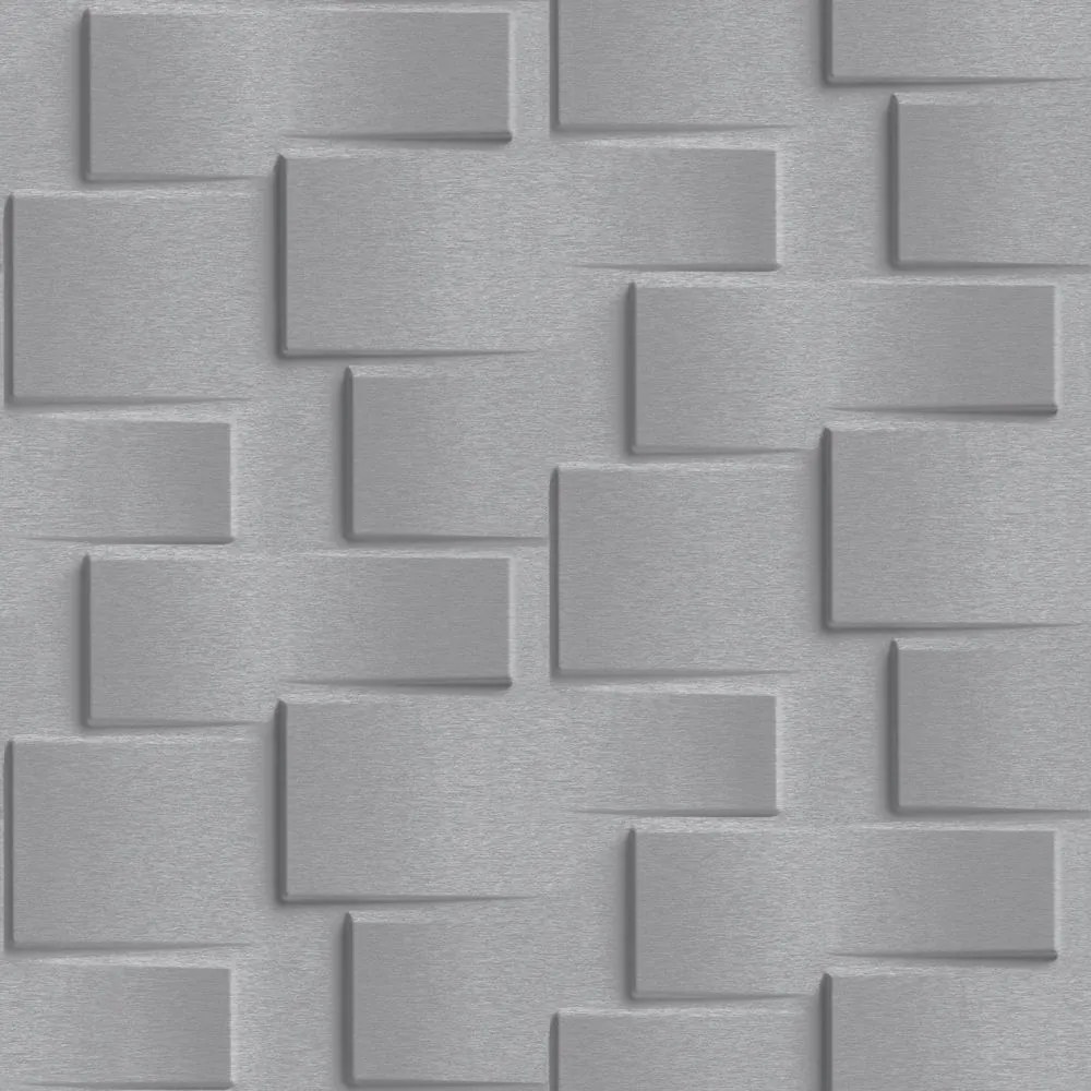 3D hatású tapéta Geometrikus Beton EP3304 Grandeco Life