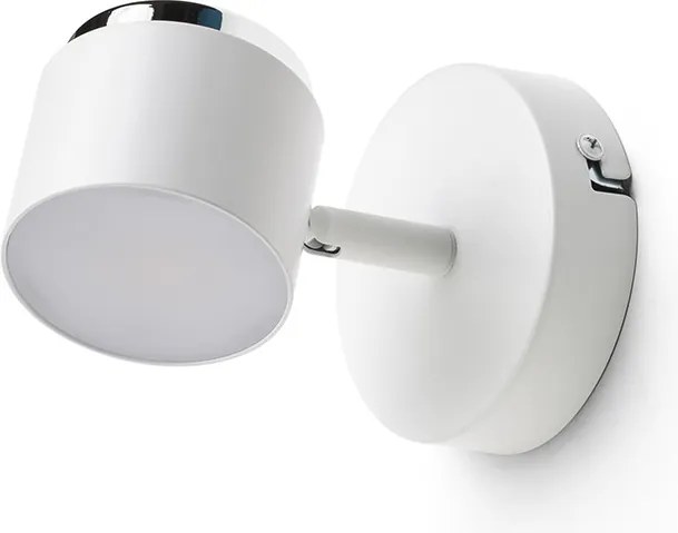 RENDL NOVA I fali lámpa fehér króm/opálakril 230V LED 4.2W 3000K