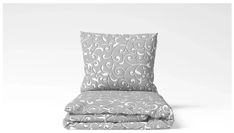 Pamut ágynemű GREY ORIENT szürke Ágyneműhuzat mérete: 70 x 90 cm | 140 x 200 cm