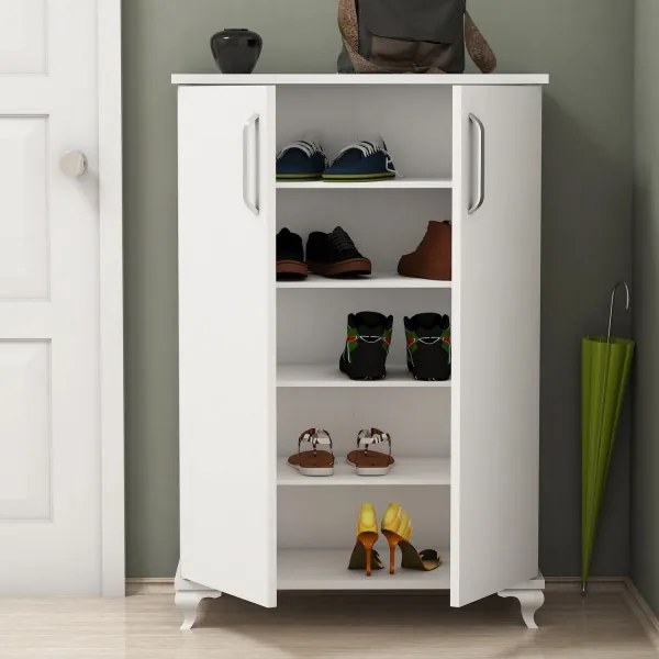 Cipősszekrény ASTA 100x72 cm fehér