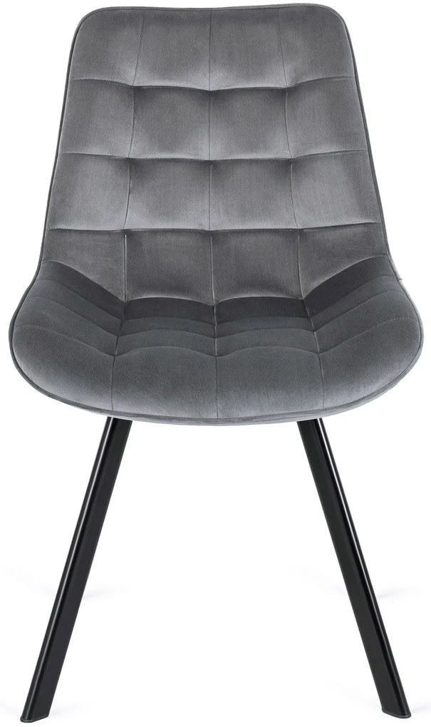 Szürke Bársony Étkezőszék RICK