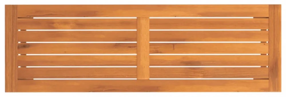 tömör akácfa kerti pad 110 x 35 x 45 cm