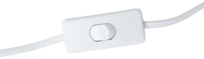 Retro asztali lámpa fehér bronzzal - Milou