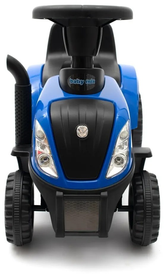 Baby Mix New Holland gyerek traktor pótkocsival ésszerszámokkal , kék