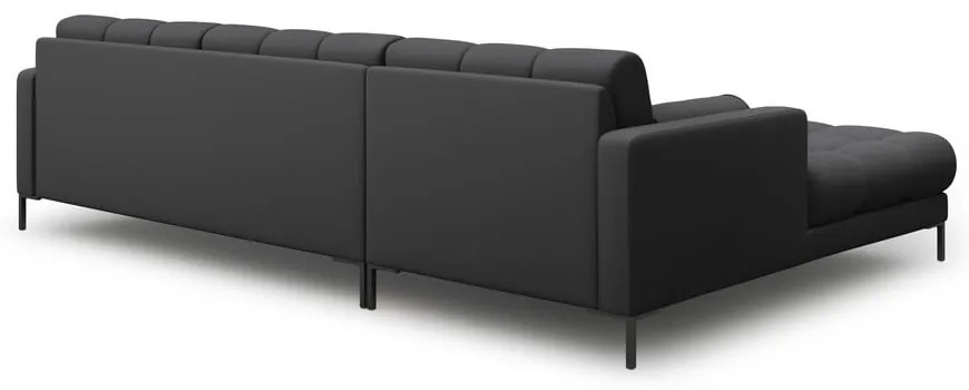 Sötétszürke sarokkanapé (bal oldali) Bali – Cosmopolitan Design