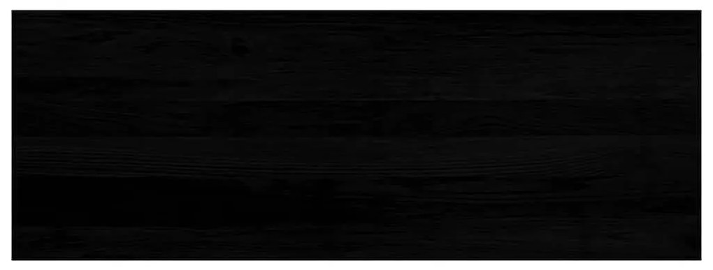 ablakpárkányok 2 db sötétbarna 110x40x2 cm tömör fa tölgyfa