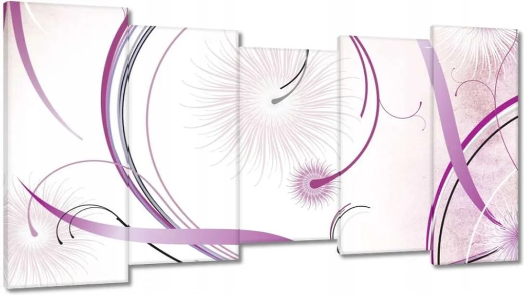 Vászonkép 150x80 Csavaros pitypangok