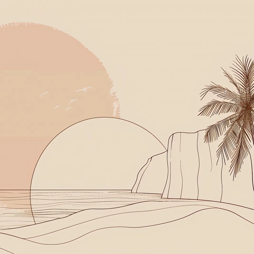 Poszter 30x30cm Trópusi suttogás