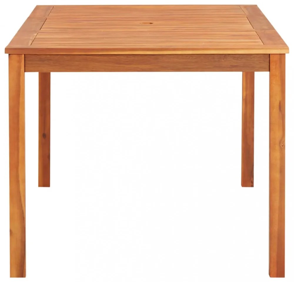tömör akácfa kerti asztal 150 x 90 x 74 cm