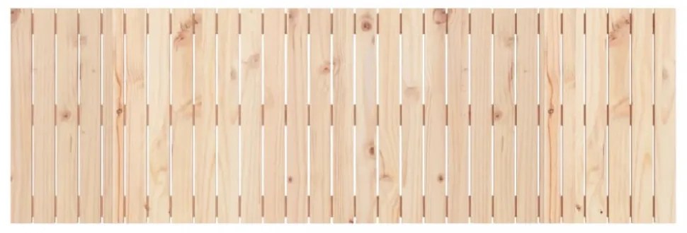 tömör fenyőfa fali fejtámla 185 x 3 x 60 cm