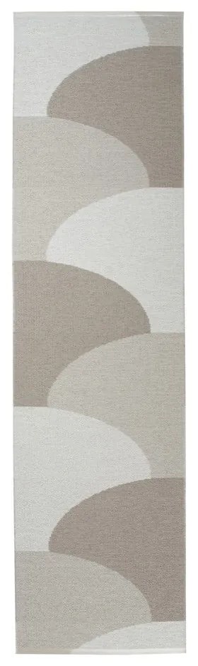 Bézs kültéri-beltéri futószőnyeg 70x270 cm Hill Dark Linen – Pappelina