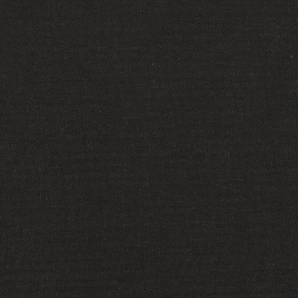 fekete szövet pad 100 x 35 x 41 cm