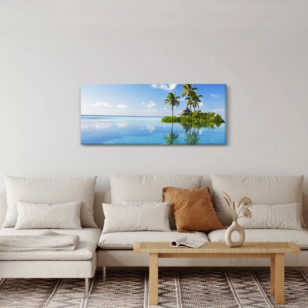 Kép - Trópusi sziget (120x50 cm)