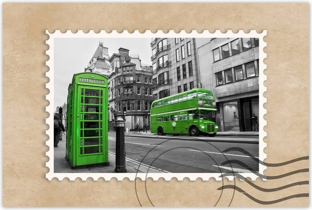 Poszterek 90x60 Lime telefonfülke