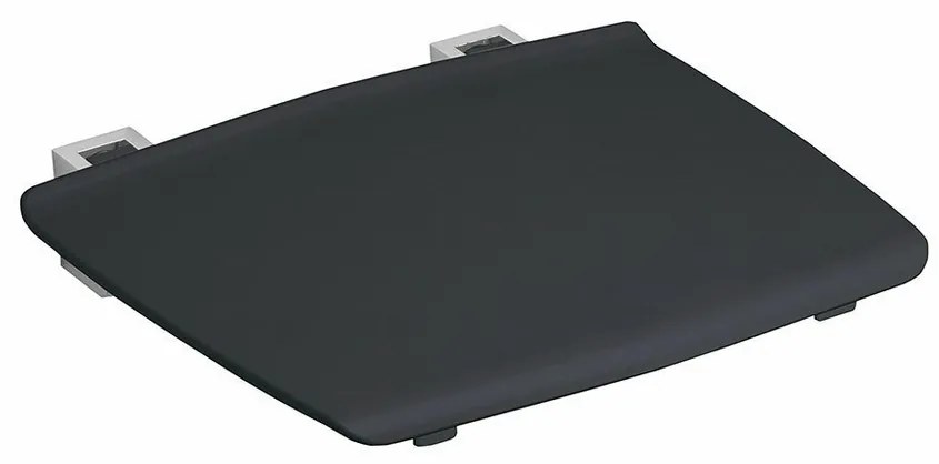 GELCO GS120G 32,5 x 32,5 cm-es, összecsukhatózuhanyszék, sötétszürke