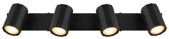 Globo 57918-4B - Spotlámpa JAMES 4xGU10/25W/230V fekete