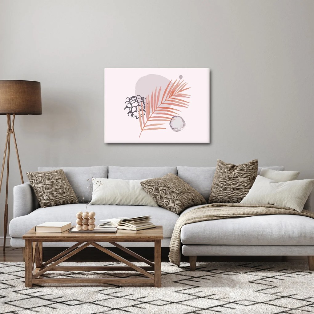 Kép - Lila minimalizmus N⁰3 (70x50 cm)