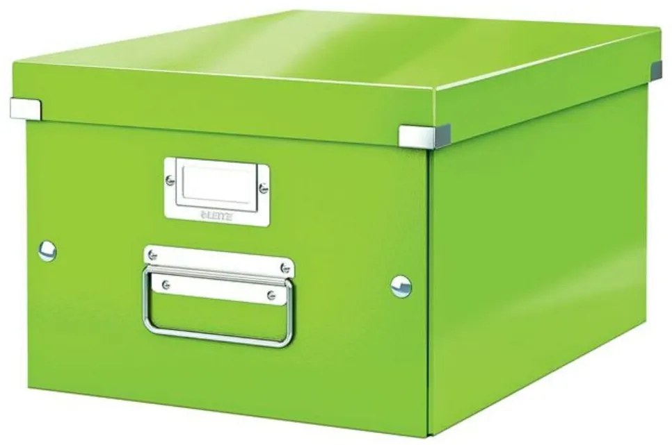Doboz, A4 méret, LEITZ Click&Store, zöld (E60440054)
