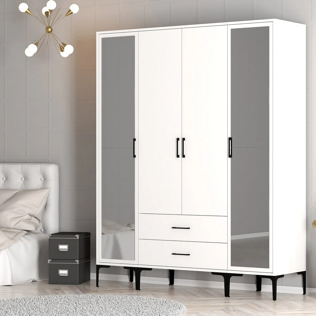 Ruhásszekrény Kiara RTR (fehér). 1088540