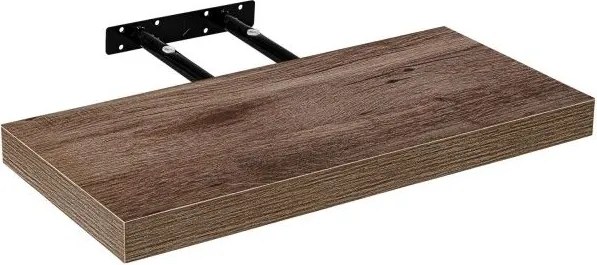 Fali polc Stilista® Volato rusztikus fa 110 cm